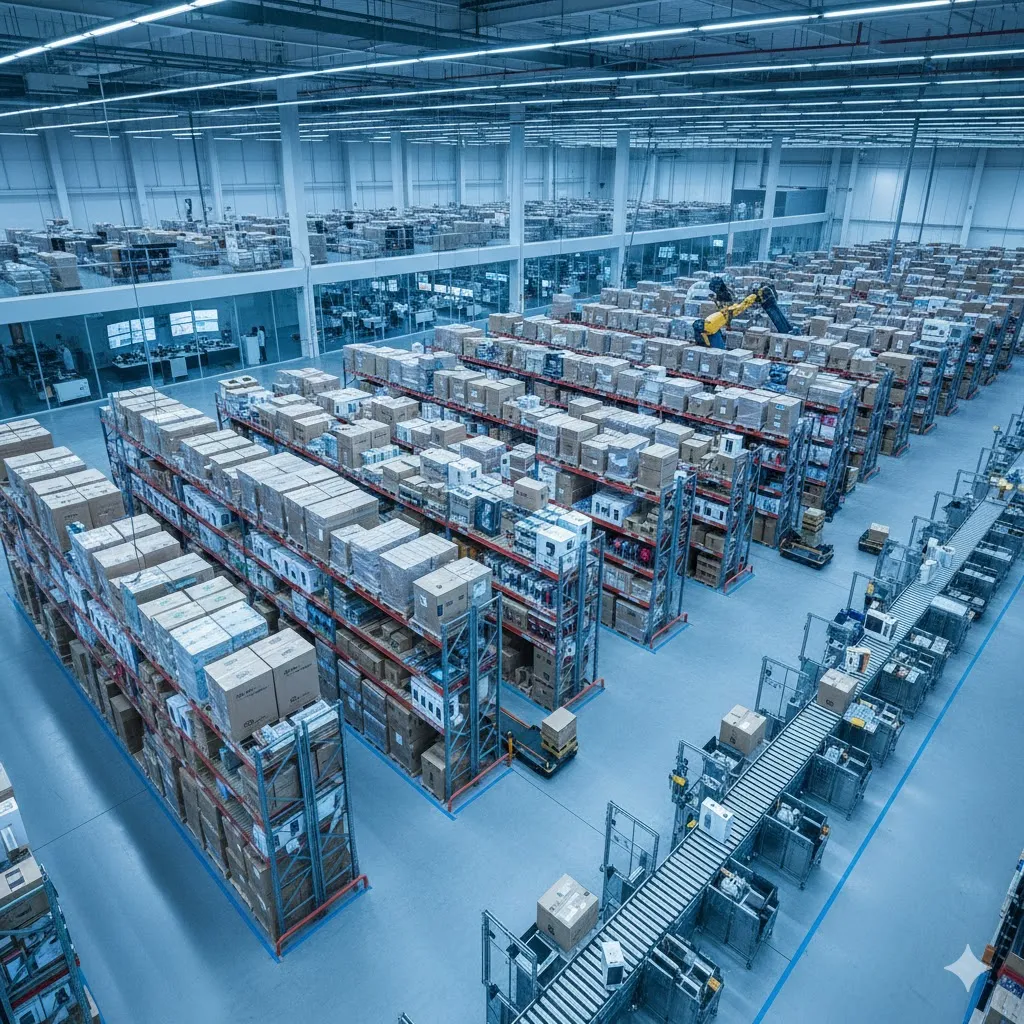 Electronic products showcase